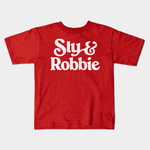 Sly & Robbie /// Reggae Lover Gift Kids T-Shirt by DankFutura